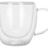 Кружка с двойными стенками «Mont Blanc» полукруглый, с ручкой 250 мл