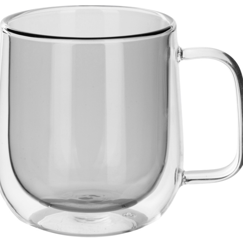 Цветная кружка Ubud с двойными стенками, черный