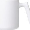 Кружка матовая с прямой ручкой "Axio", 360 мл, белый