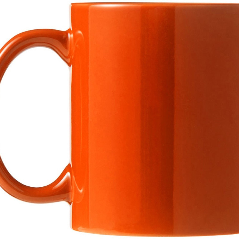 Кружка керамическая "Santos", оранжевый