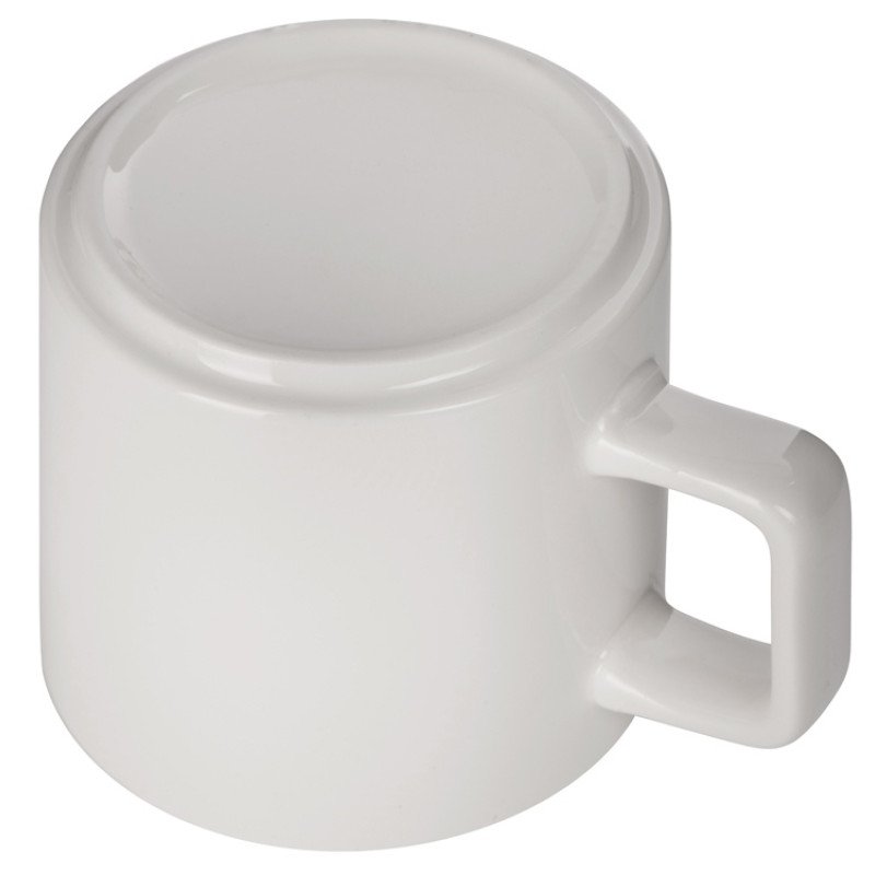 Кружка "Kerry", 410 мл, белый, с квадратной ручкой (Р)
