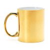 Кружка керамическая ZALA 350 мл, золотистый