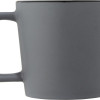 Cali Керамическая кружка объемом 370 мл с матовой отделкой - сплошной черный / Matted Grey