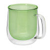 Цветная кружка Ubud с двойными стенками, зеленый