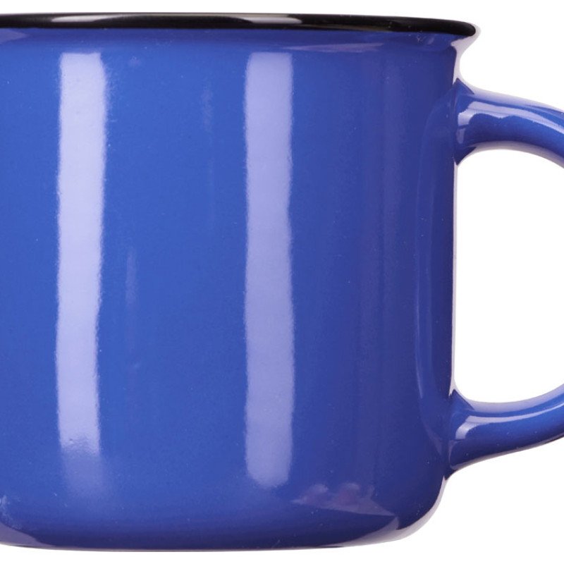 Кружка с каймой "Countryside M", синий 410ml