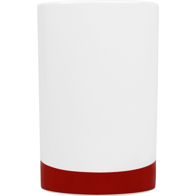 Кружка «Мерсер» 320мл, белый/красный