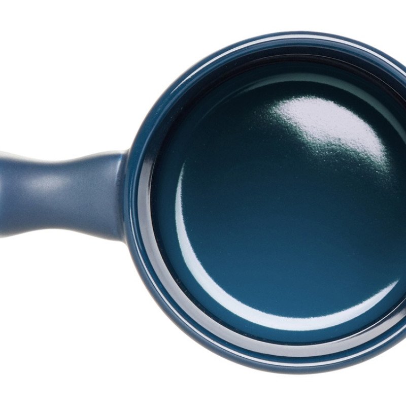 Кружка матовая с прямой ручкой "Axio", 360 мл, темно-синий