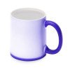 Кружка-хамелеон Magic матовая, синий/белый (P)