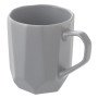 Кружка с гранями Amery, 310мл, серый матовый