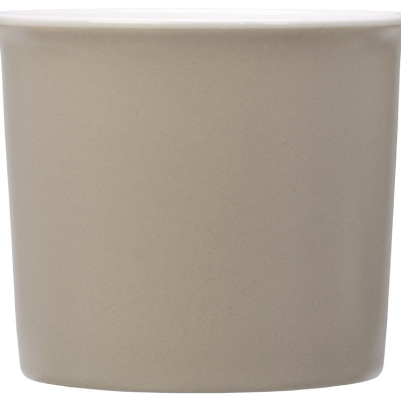 Матовая кружка Nancy 360 мл цветная снаружи, белая внутри, бежевый