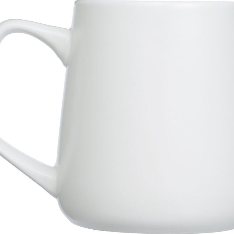 Кружка высокая с прямоугольной ручкой Moco, 530мл, белый