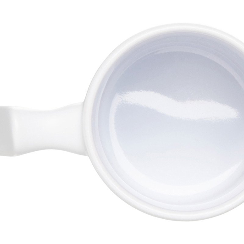 Кружка матовая с прямой ручкой "Axio", 360 мл, белый