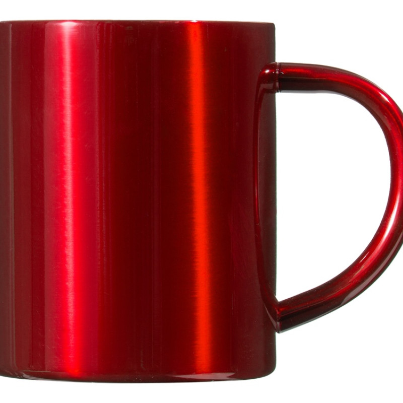 Стальная кружка с двойными стенками "Altai", красный