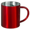 Стальная кружка с двойными стенками "Altai", красный (P)