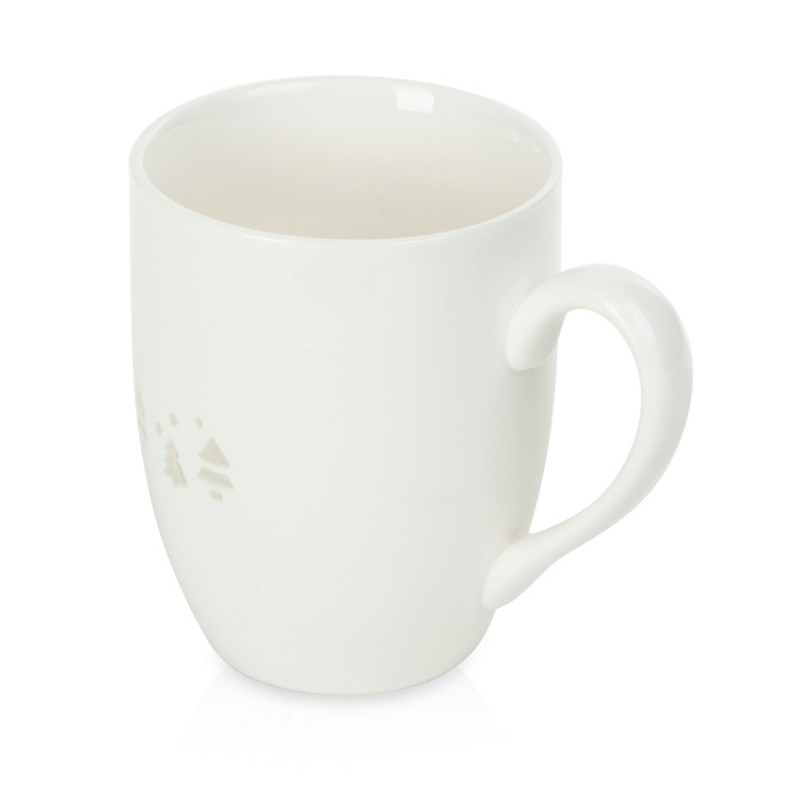 Кружка c прозрачной глазурью "Twinkling Trees"