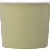 Матовая кружка Nancy 360 мл цветная снаружи, белая внутри, оливковый