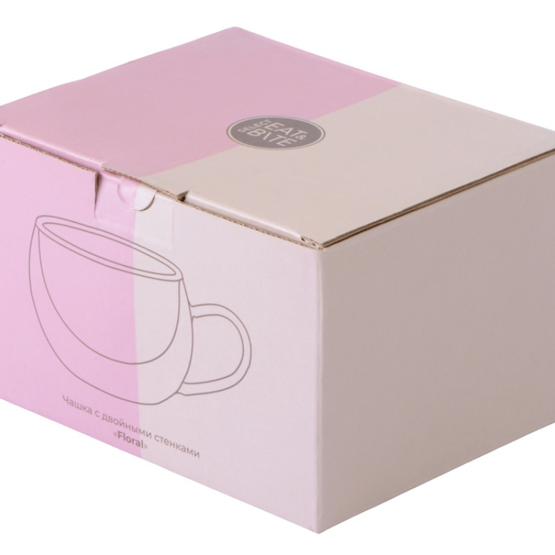 Чашка с двойными стенками "Floral" Чашка с двойными стенками "Floral"