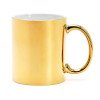 Кружка керамическая ZALA 350 мл, золотистый