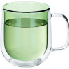 Цветная кружка Ubud с двойными стенками, зеленый