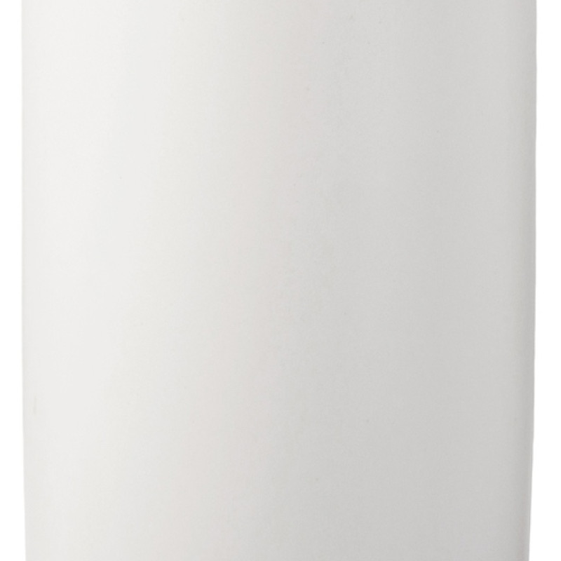 Кружка с ручкой и крышкой из каучукового дерева Jeny, белый