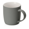 Кружка с покрытием soft-touch "Dalgona", серый