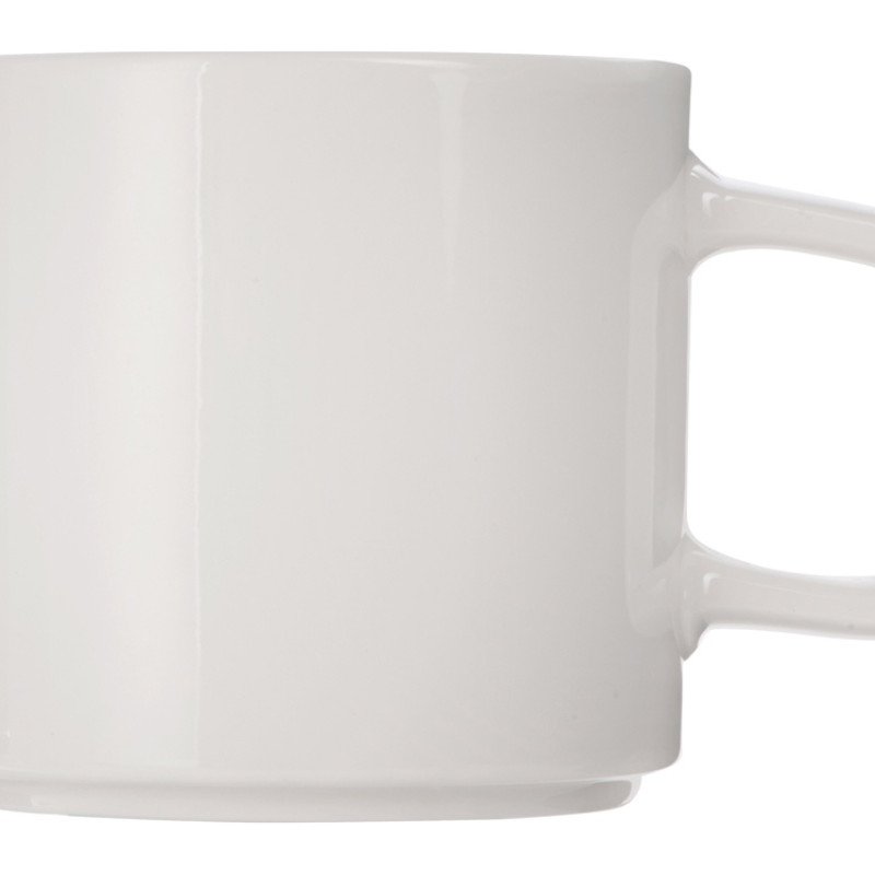 Кружка "Kerry", 410 мл, белый, с квадратной ручкой (Р)