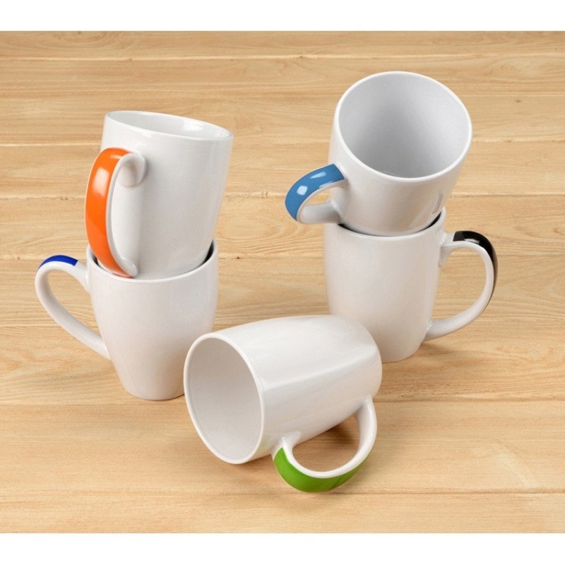 Кружка "Good Day" 320мл, белый/красный