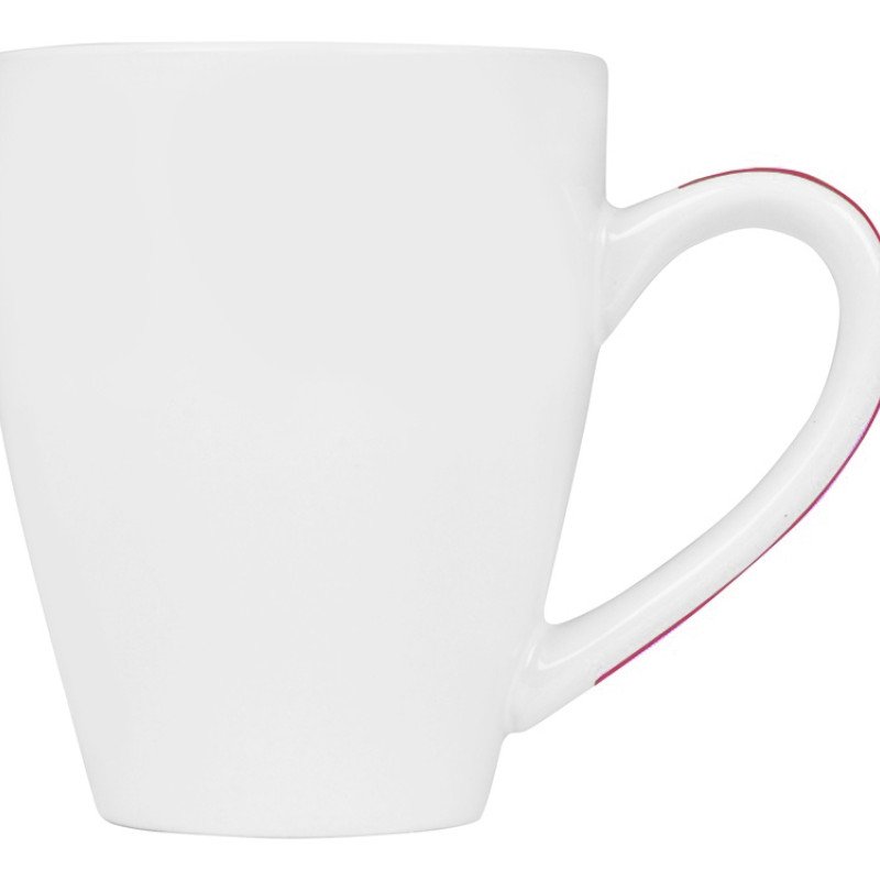 Кружка "Good Day" 320мл, белый/красный