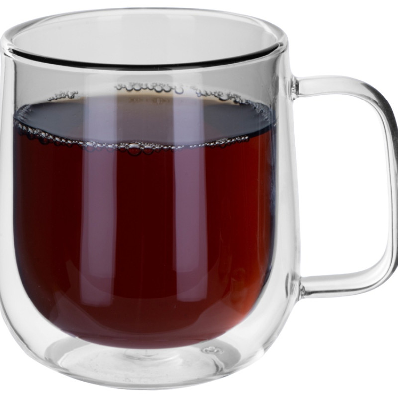 Цветная кружка Ubud с двойными стенками, черный