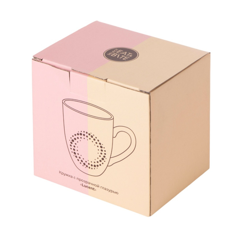 Кружка c прозрачной глазурью "Lucent"