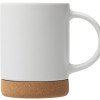Кружка 450 мл с пробковым дном "Корк & Бон", белый