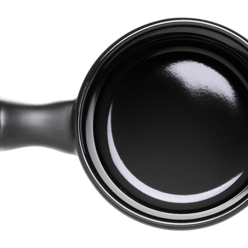 Кружка матовая с прямой ручкой "Axio", 360 мл, черный