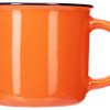 Кружка с каймой "Countryside M", оранжевый 410ml