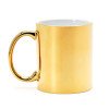 Кружка керамическая ZALA 350 мл, золотистый