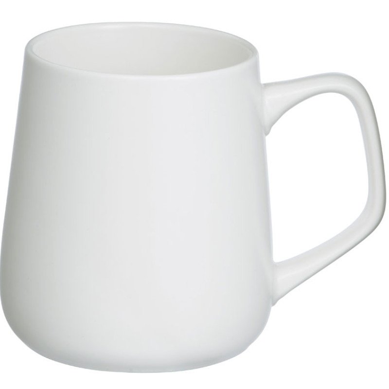 Кружка высокая с прямоугольной ручкой Moco, 530мл, белый