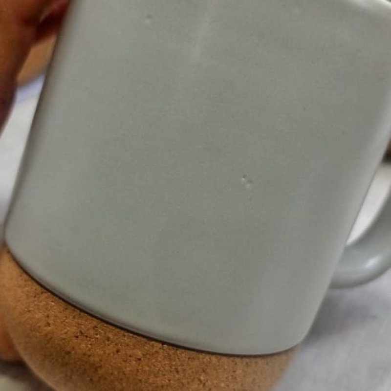 Кружка Denpasar с пробковым дном и крышкой, цветная с двух сторон, бежевый (Р)