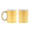 Кружка керамическая ZALA 350 мл, золотистый
