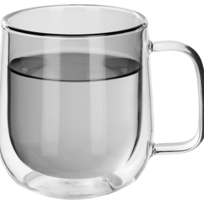 Цветная кружка Ubud с двойными стенками, черный