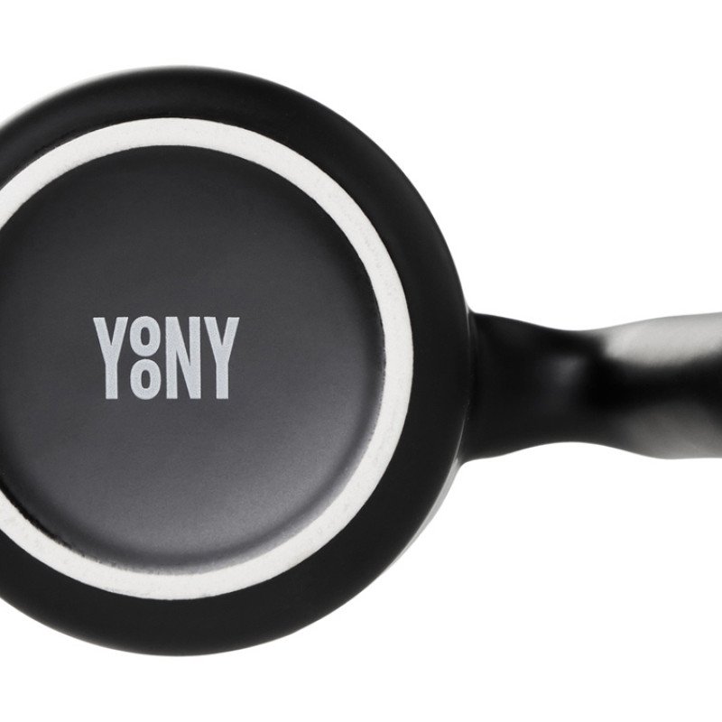 Кружка матовая с прямой ручкой "Axio", 360 мл, черный