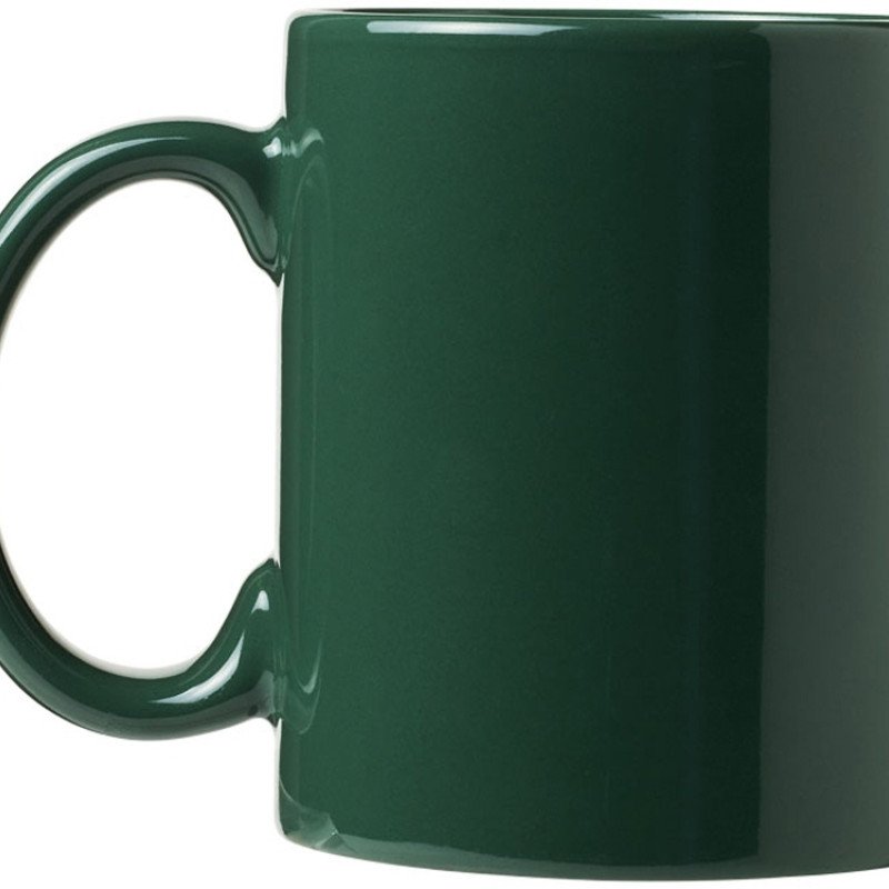 Кружка керамическая "Santos", зеленый