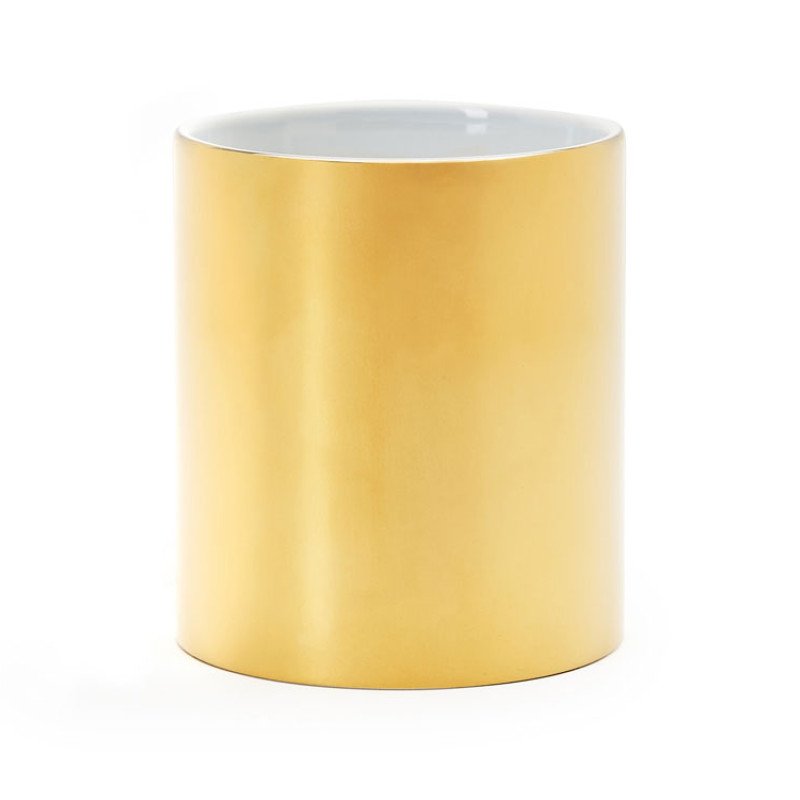 Кружка керамическая ZALA 350 мл, золотистый