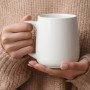 Кружка высокая с прямоугольной ручкой Moco, 530мл, белый