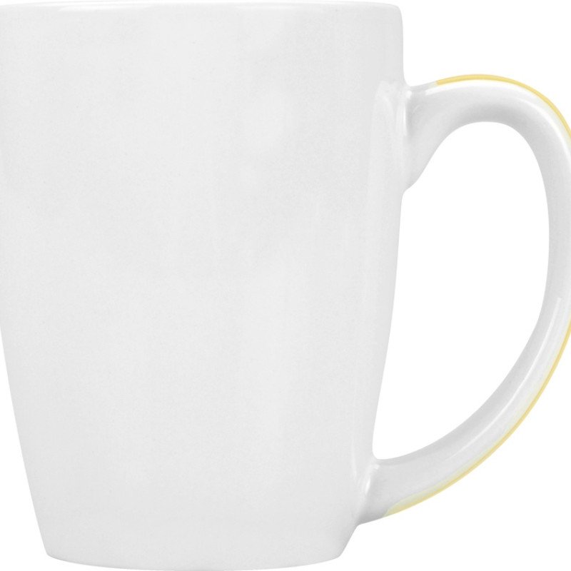 Кружка "Good Day" 320мл, белый/желтый