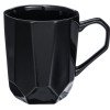 Кружка с гранями Amery, 310мл, черный глянцевый