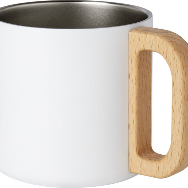 Кружка Bjorn объемом 360 мл с медной вакуумной изоляцией, белый