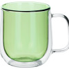 Цветная кружка Ubud с двойными стенками, зеленый