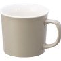 Матовая кружка Nancy 360 мл цветная снаружи, белая внутри, бежевый