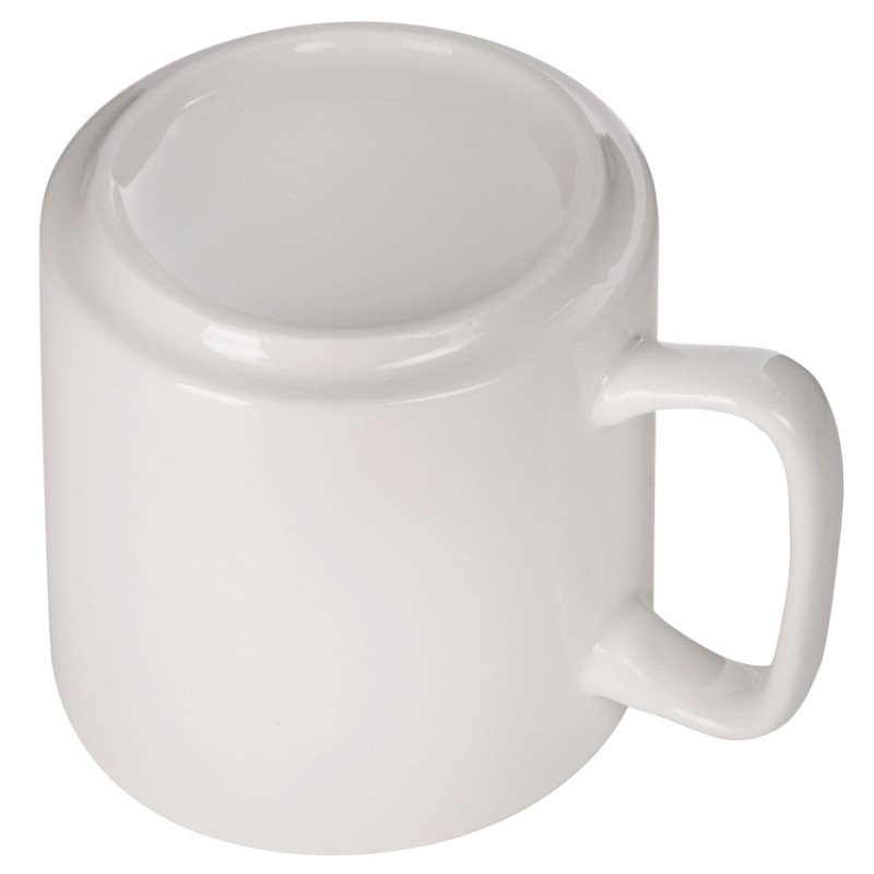 Кружка "Kos", 370 мл, белый, с квадратной ручкой