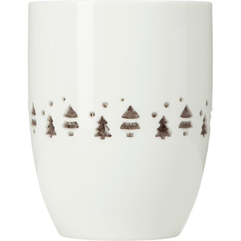 Кружка c прозрачной глазурью "Twinkling Trees"