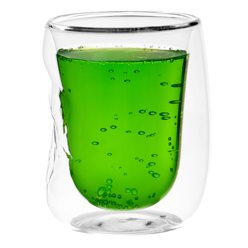 Кружка с двойными стенками и эффектом помятости "Mauna"